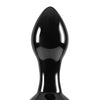Crystal Gem Butt Plug - Black