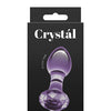 Crystal Gem Butt Plug - Purple