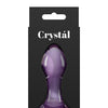 Crystal Gem Butt Plug - Purple