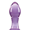 Crystal Gem Butt Plug - Purple