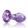 Crystal Gem Butt Plug - Purple