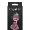 Crystal Rose Butt Plug - Pink
