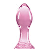Crystal Rose Butt Plug - Pink