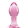 Crystal Heart Butt Plug - Pink