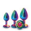 Rear Assets Rainbow Gem Anal Trainer Kit - Multi Color