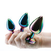 Rear Assets Rainbow Heart Gem Anal Trainer Kit - Multi Color