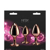 Rear Assets Pink Gem Anal Trainer Kit - Rose Gold