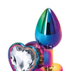 Rear Assets Multicolor Heart Small - Clear