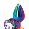 Rear Assets Multicolor Heart Medium - Clear