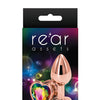 Rear Assets Rose Gold Heart Small - Rainbow