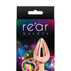 Rear Assets Rose Gold Heart Medium - Rainbow