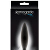 Renegade Spade Small Butt Plug - Black