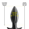 Renegade Bomba Large Butt Plug - Black