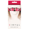 Sinful O Ring Mouth Gag - Pink