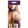 Lust Bondage Collar - Purple