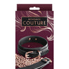 Bondage Couture Collar & Leash - Black