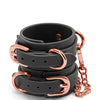 Bondage Couture Wrist Cuffs - Black