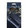 Bondage Couture Vinyl Flogger - Blue