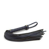 Bondage Couture Vinyl Flogger - Blue