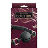 Bondage Couture Ball Gag - Black