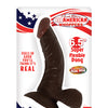 Real Skin Afro American Whoppers 6.5" Dong w/Balls