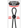 Mack Tuff Adjustable Silicone Cock Tie - Black