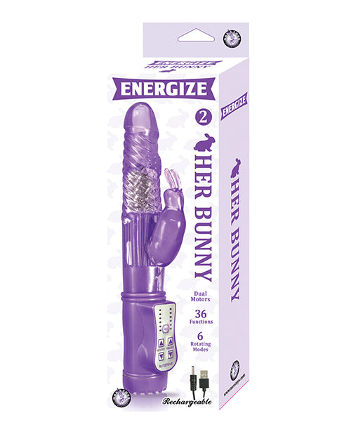 Energize Her Bunny 2 - Purple
