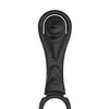 My Cock Ring Ribbed Shaft Cockring - Black