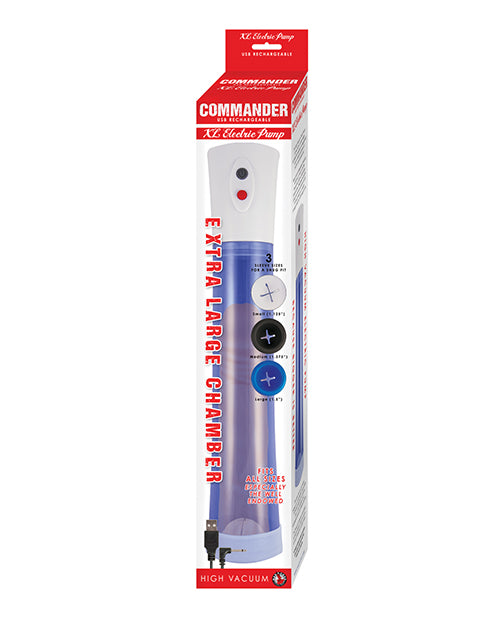 Commander XL Electric Pump - Blue