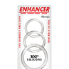 Enhancer Silicone Cockrings - Clear
