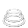 Enhancer Silicone Cockrings - Clear