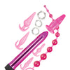 Pink Elite Collection Anal Play Kit - Pink