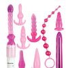 Pink Elite Collection Supreme Anal Play Kit - Pink