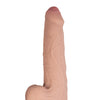 Realcocks Dual Layered Uncut Sliders 8.5" Thin Tip - White