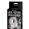 Ass-Sation Remote Vibrating Metal Plug - Silver