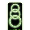 Enhancer Silicone Cockrings - Glow in the Dark Green