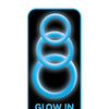 Enhancer Silicone Cockrings - Glow in the Dark Blue