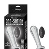 Ass-sation Remote Vibrating Metal Anal Bulb - Silver