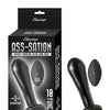 Ass-sation Remote Vibrating Metal Anal Bulb - Black