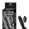 Ass-sation Remote Vibrating Metal Anal Ecstasy - Black