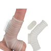 Vibrating Power Sleeve Ribbed Fit - White
