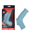 Vibrating Power Sleeve Ribbed Fit - Blue