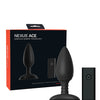 Nexus Ace Remote Control Butt Plug Medium - Black