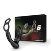 Nexus Simul8 Wave Dual Cock Ring Prostate Massage - Black