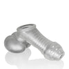 Oxballs Sackjack Wearable Jack Off Sheath - Clear Frost