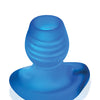 Oxballs Glowhole 2 Hollow Buttplug w/LED Insert Large - Blue Morph