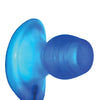 Oxballs Glowhole 2 Hollow Buttplug w/LED Insert Large - Blue Morph