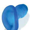 Oxballs Glowhole 2 Hollow Buttplug w/LED Insert Large - Blue Morph