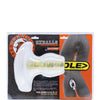 Oxballs Glowhole 2 Hollow Buttplug w/LED Insert Large - Clear