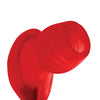 Oxballs Glowhole 2 Hollow Buttplug w/LED Insert Large - Red Morph